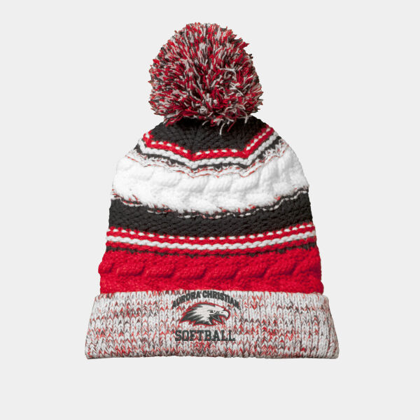 ACS Softball Pom Pom Beanie Thumbnail