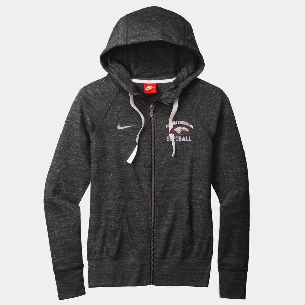 Women's ACS Softball Nike Gym Vintage Full-Zip Thumbnail